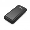 Batterie externe noire de 20000 mAh POWERHUB20 BLACK de Vortex