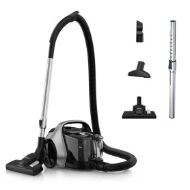 Vortex - VPOWER - Aspirateur traîneau sans sac - 800W - Réservoir 2,5L - Filtre HEPA